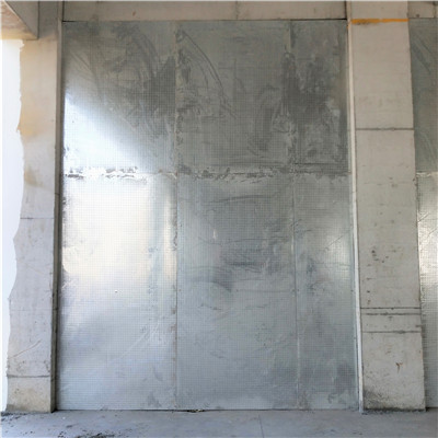 安徽锅炉房改造项目安装纤维水泥复合钢板防爆墙